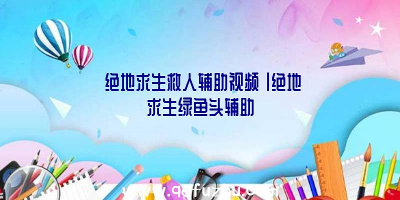 「绝地求生救人辅助视频」|绝地求生绿鱼头辅助